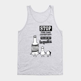 Tequila quote Tank Top